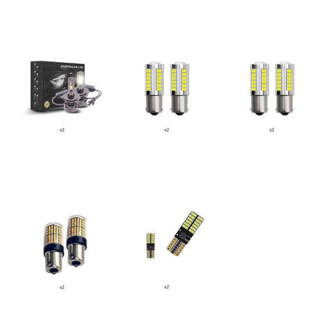 Pack LED CHEVROLET SPARK (M300) 1.0 (2010 à 2024) – Pack Ampoules Extérieur Donicars